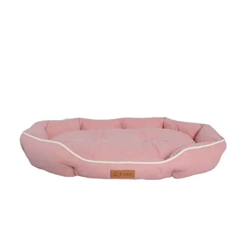Cozy Dog Sofa Big Bed for Small Breeds - Fluffy Pet Accessory and Cushion