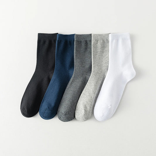 10 Pairs Men's Cotton Business Socks