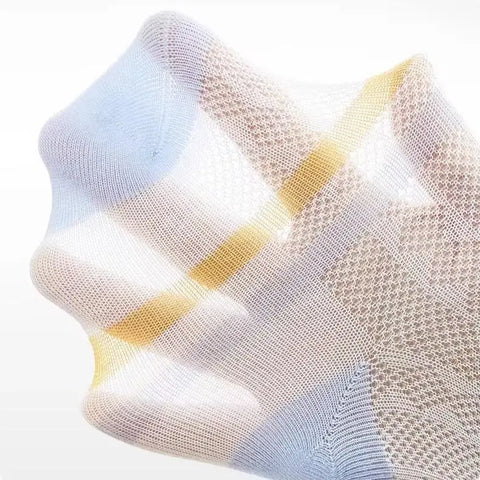 AIBEDILA Kids Soft Cotton Socks – 4 Pairs