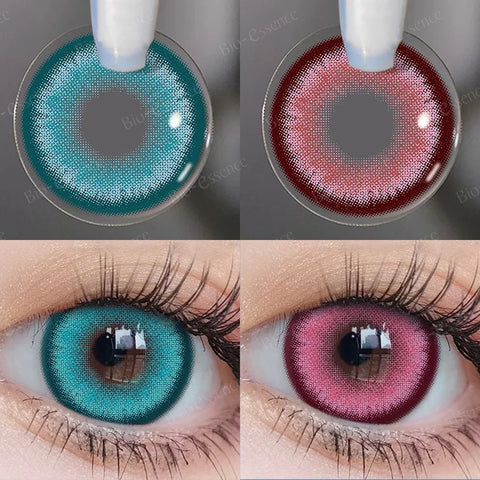 Bio-essence Korean Colored Contact Lenses - Pink Anime Cosplay