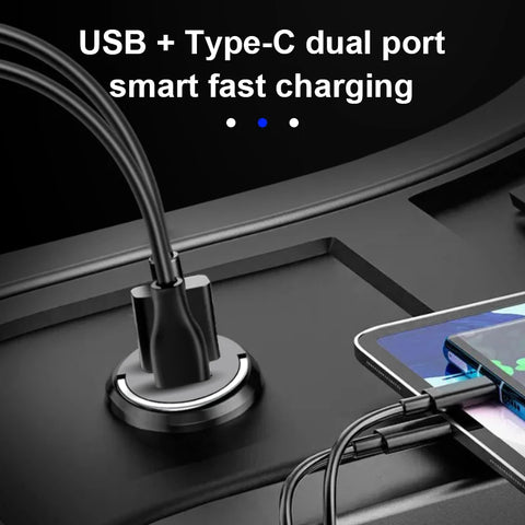 SEAMETAL 100W Fast Charge Car Charger