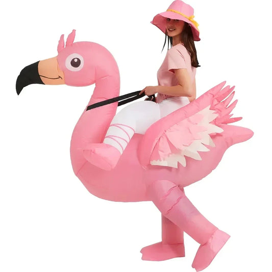 Flamingo Inflatable Costume for Parties
