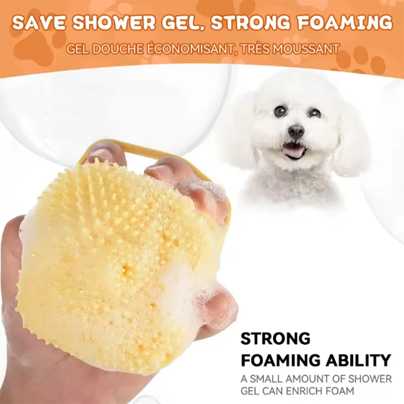 Multifunctional Bath Massage Brush for Pets