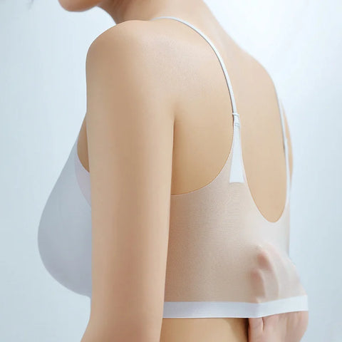 Naadloze Ice Silk-bh's voor dames in grote maten