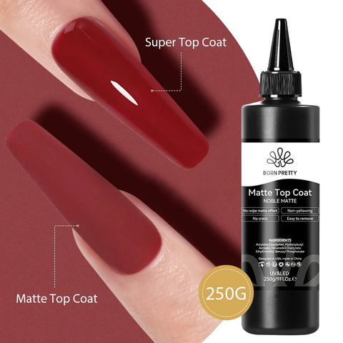 BORN PRETTY 250g Super Top Coat Gel Nail Polish