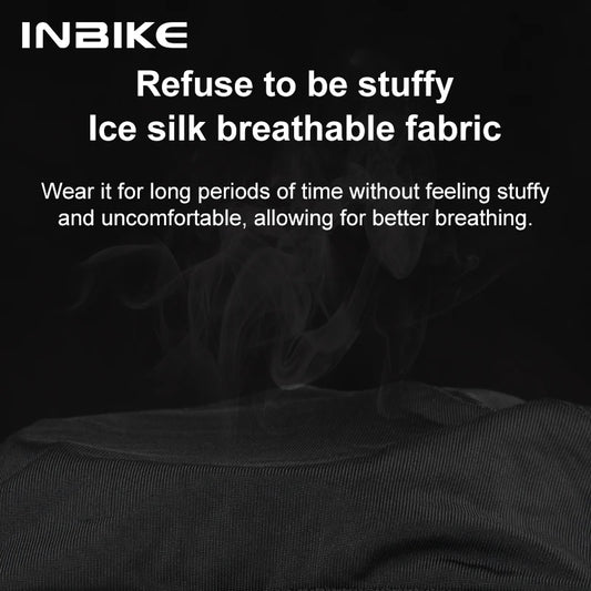 INBIKE Summer Cooling Cycling Face Mask - Sun Protection Neck Gaiter for Men & Women
