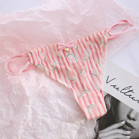 Cute G-String Thongs for Girls Aged 12-16 | Soft Silk Bikini Panties