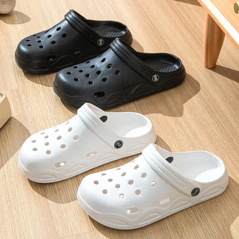 Summer Hollow Out Closed Toe Non-slip Sandals