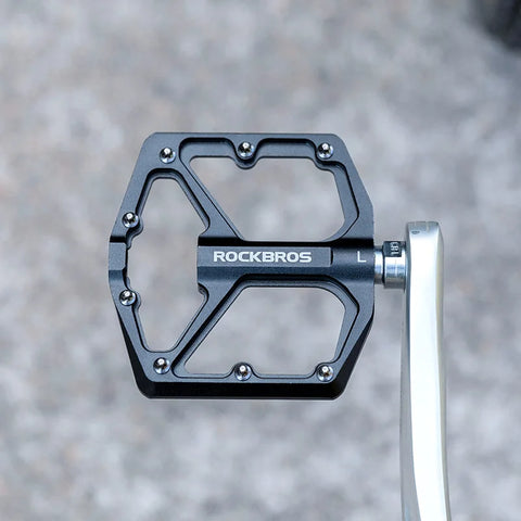 ROCKBROS Ultralight Aluminum Alloy Anti-Slip Bike Pedals for Mountain and Road Cycling