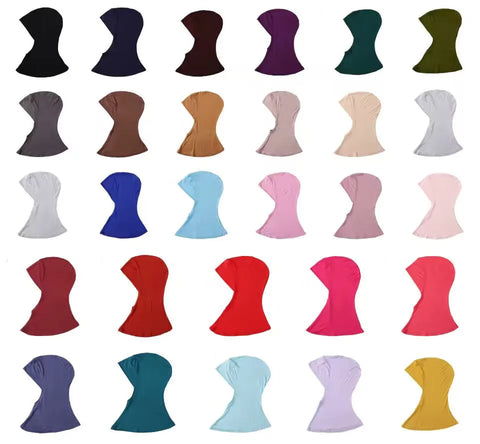 Ramadan Islamic Underscarf for Women - Comfortable Veil Hijab Head Scarves