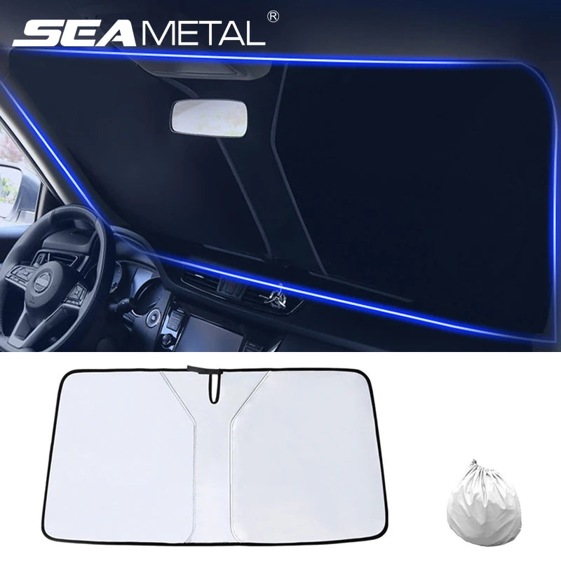 SEAMETAL Car Windshield Sun Shade Cover