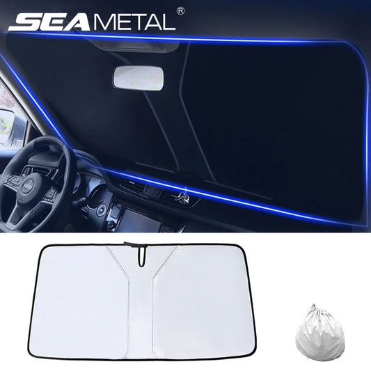 SEAMETAL Car Windshield Sun Shade Cover