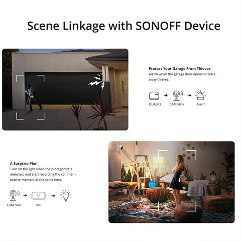SONOFF 1080P HD Wi-Fi Smart Home Security Camera