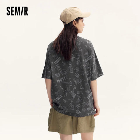 Semir T-shirt met korte mouwen voor dames Popeye Co-branded 2024