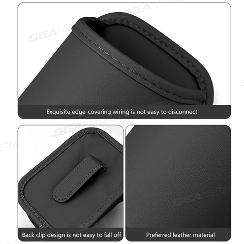 SEAMETAL Car Door Cup Holder Box