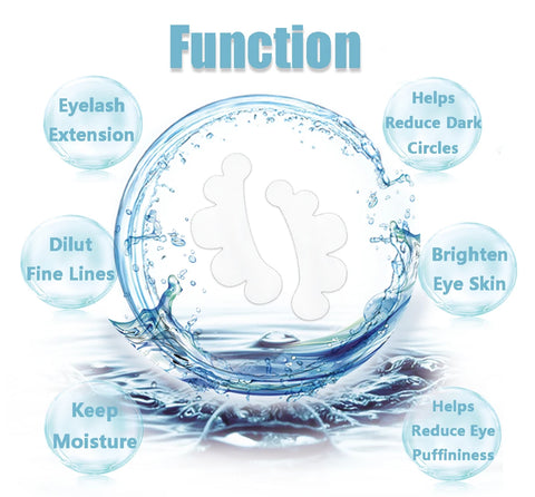 20/50 Pairs Hydrogel Eye Stickers for Lash Extensions