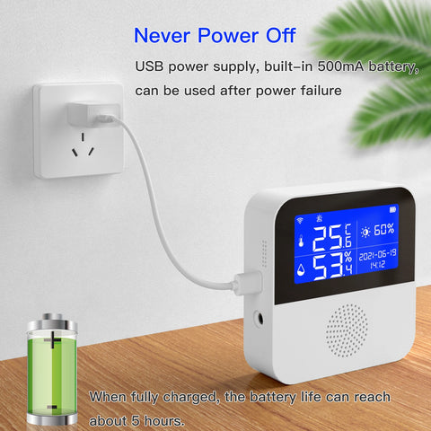 Tuya WiFi Temperature Humidity Sensor for Smart Home