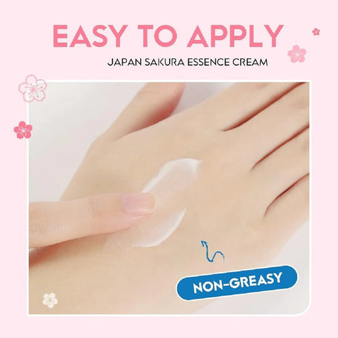Japan Sakura Essence Cream with Hyaluronic Acid - Radiant Tone Up Cream