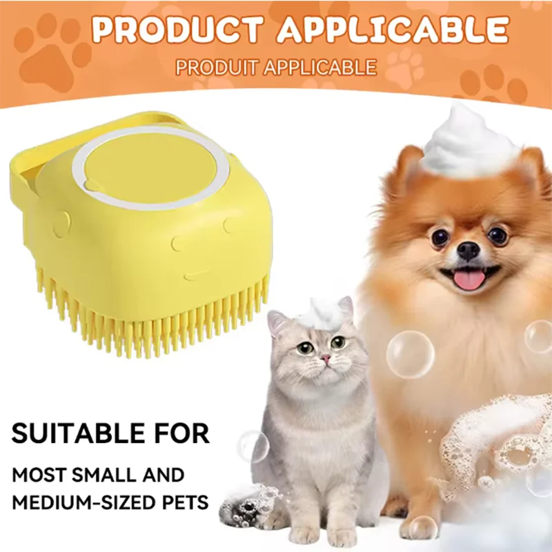 Multifunctional Bath Massage Brush for Pets