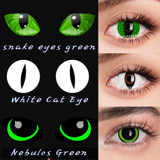 Bio-Essence Cat Eye Cosplay Contact Lenses