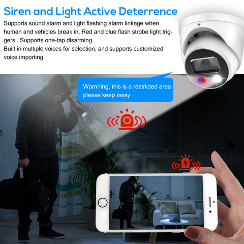Dahua 8MP Smart Dual Light Camera IPC-HDW3849H-AS-PV