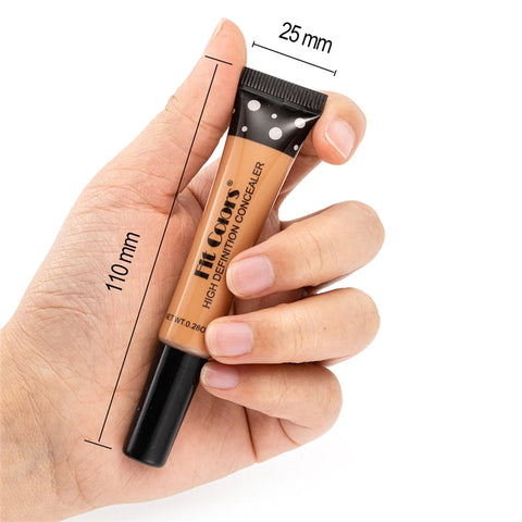 Full Cover Liquid Concealer - 8 Color BB Cream Foundation for Natural Brightening Makeup