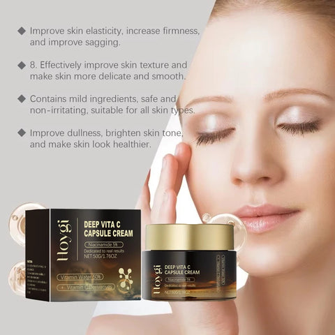 Deep Vita C Capsule Cream Moisturizer Gel