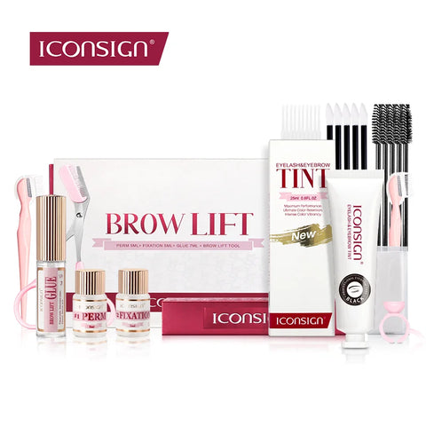 New ICONSIGN Brow Lift & Dye Kit Combo
