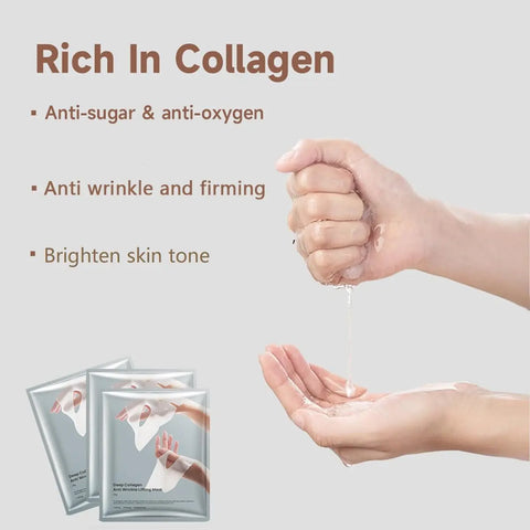Diep collageen anti-rimpel liftend masker - 5-pack 