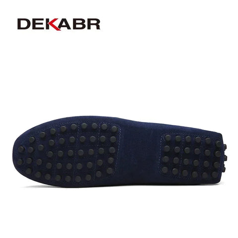 DEKABR Größe 49 Herren Freizeitschuhe - Loafer aus echtem Leder