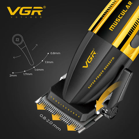 VGR 285 new hair clipper with personalized and cool body, powerful hair trimmer, multifunctional hair clipper, personal protecti