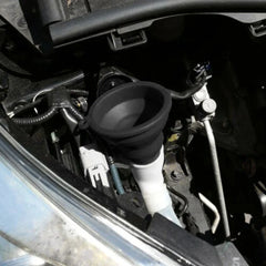 Universal Silicone Liquid Funnel for Car Maintenance - Foldable & Portable