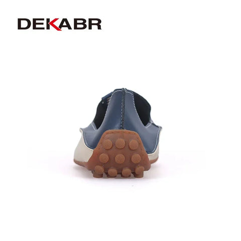 DEKABR Heren Casual Loafers van Echt Leer