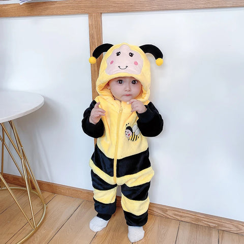 Halloween Bee Newborn Baby Bodysuit