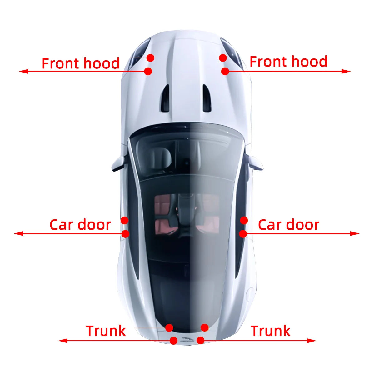 Automotive Door Shock Absorbers & Soundproofing Pads