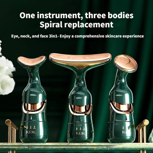 Microcurrent Facial Massager – Lift & Firm Skin, Reduce Wrinkles for Face, Neck & Eye Rejuvenation