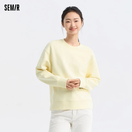 Semir Women's Embroidered Hoodie – Versatile Spring Style