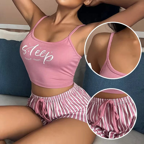 Sexy zomer pyjamaset voor dames