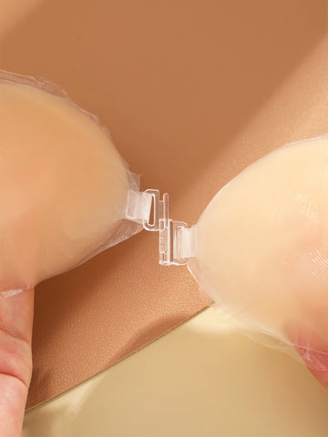 Herbruikbare siliconen tepelbedekkers - Mango-vormige bh-blaadjes 