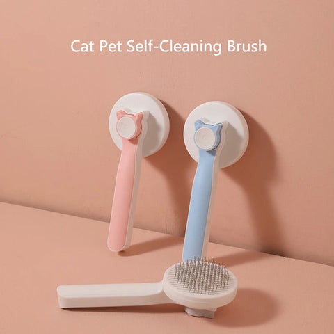 Zelfreinigende kattenkam voor blije katten
