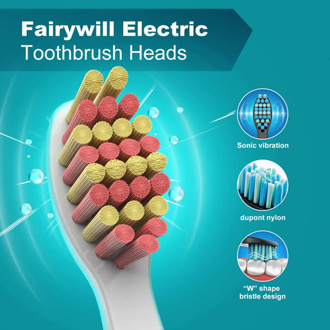 Fairywill Interdental Brush Heads for Sonic Toothbrushes