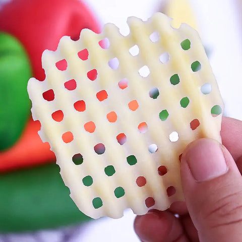 Aardappelsnijder, aardappelroostermes - Groentesnijder Gadgets 