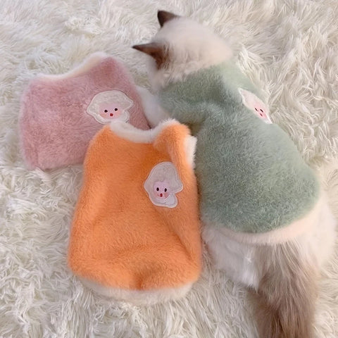 Cozy Winter Apparel for Kittens and Small Dogs - Warm Accessories for Pets