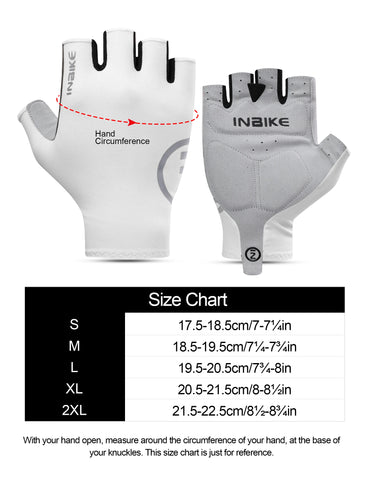 INBIKE Dames Zomer Fiets Handschoenen - Gevoerde Halfvinger MTB &amp; Racefiets Accessoires