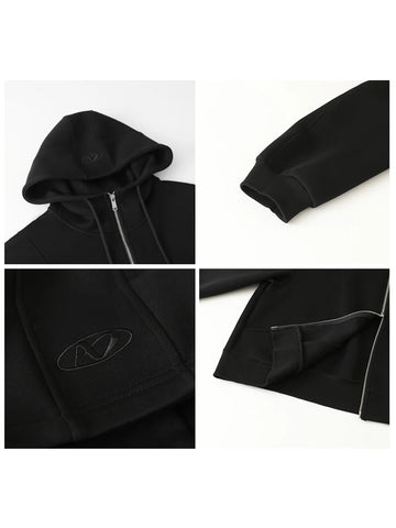CHIC VEN Dames Sweatshirt met Trekkoord en Capuchon 