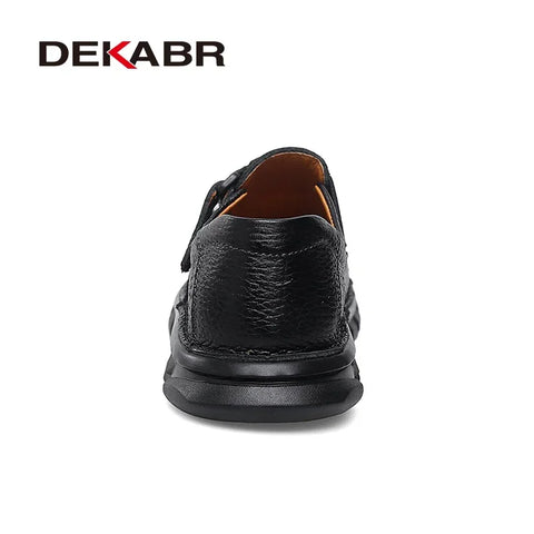 DEKABR Sommer Herren Sandalen aus echtem Leder 