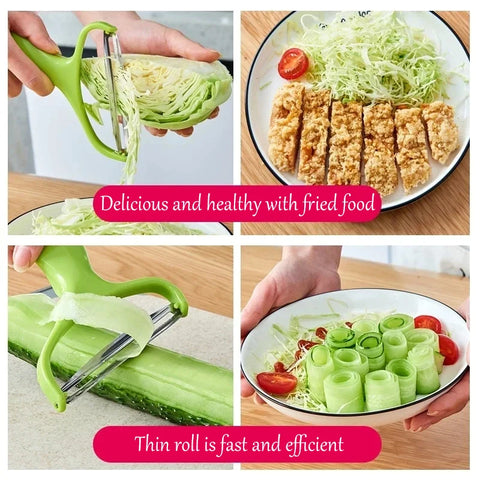 1/3/5 stuks roestvrijstalen groente- en fruitschiller/rasp - Keuken snij- en versnippergereedschap