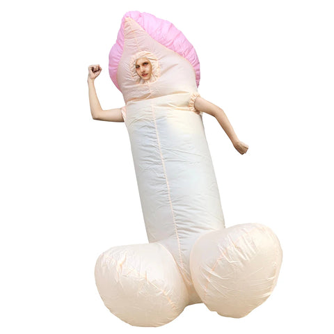 Inflatable Penis Costume for Adults - Fun & Sexy Jumpsuit