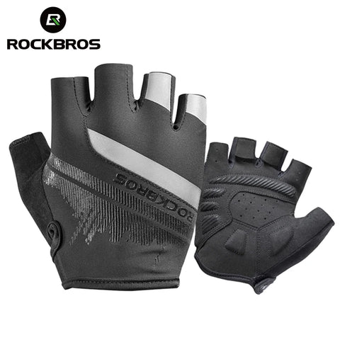 ROCKBROS Halfvinger fietshandschoenen - Schokbestendig, ademend en slijtvast