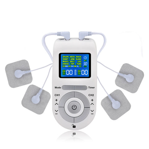 New Electric Tens Muscle Stimulator - EMS Acupuncture Face & Body Massager